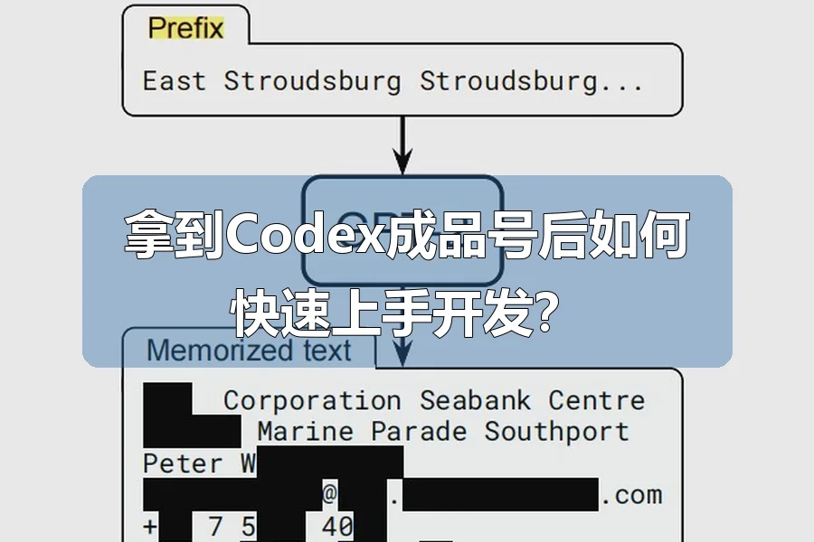 拿到Codex成品号后如何快速上手开发？